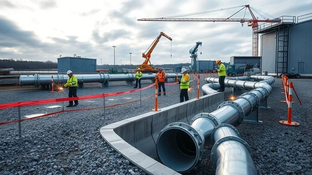 Gas & Oil Pipe Ducting & Installation in Maidstone