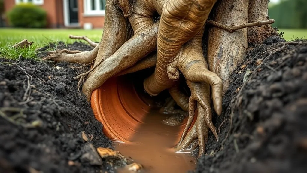 Tree Root Damage in Drains | Detection & Removal in Maidstone